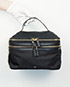 Anya Hindmarch Vanity Kit, &pound;150, Accessories, Black, Nylon (Polymer), Front view